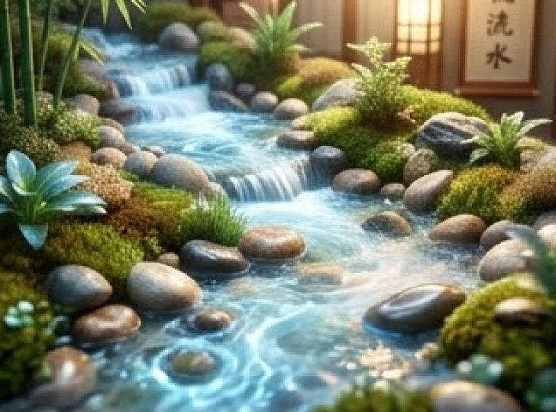 Năng lượng của dòng nước lớn mạnh mẽ đại diện cho người nam mang bản mệnh Trường Lưu Thủy