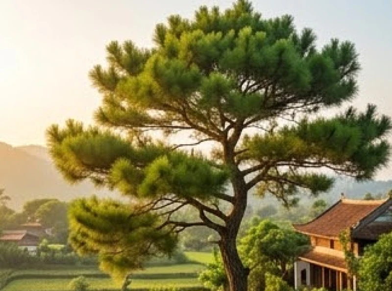 Tuổi Canh Dần 1950: Cung Mệnh, Hướng Nhà & Hạn Làm Nhà 2025–2026 1 Cây tùng bách xanh tốt tượng trưng cho sinh khí vươn lên mạnh mẽ của người tuổi canh dần 1950