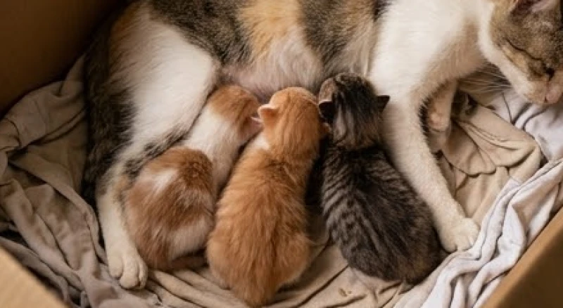 Mèo đẻ trong nhà là điềm gì: Luận giải theo màu lông, số con 3 Ổ mèo gồm đúng ba chú mèo con mũm mĩm tượng trưng cho thế Tam Tài trong phong thủy