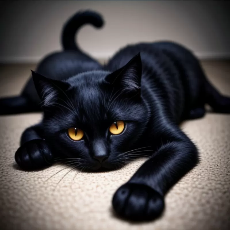 Mèo đen chết trong giấc mơ