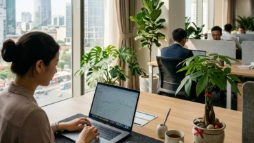 Bàn làm việc bố trí chuẩn mẹo phong thủy giúp tuổi Ngọ thăng tiến trong sự nghiệp