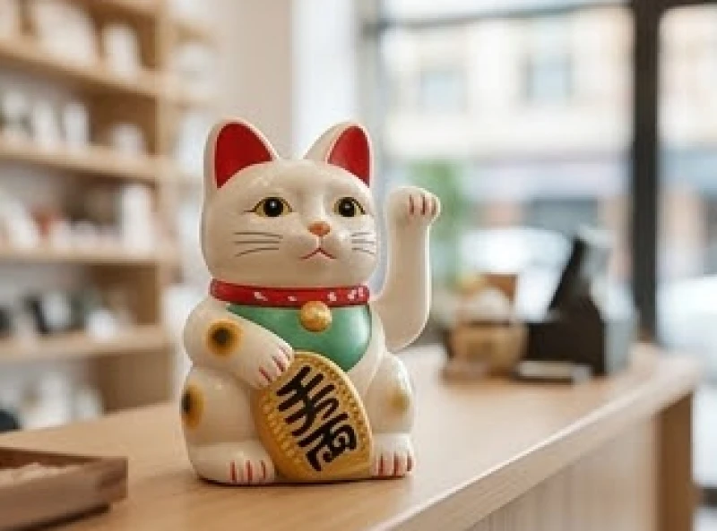 Tượng mèo thần tài Nhật Bản là linh vật mang tính xung khắc trực tiếp với người tuổi Dậu