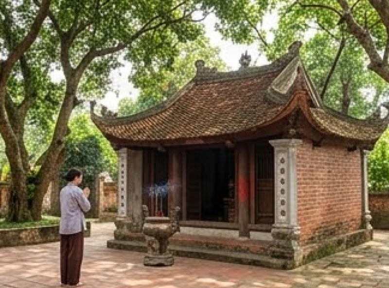Văn khấn xin lộc Đền Bắc Lệ: Trọn bộ bài khấn và cách sắm lễ 1 Toàn cảnh miếu Chầu Bé và không gian Đền Bắc Lệ linh thiêng tại Hữu Lũng Lạng Sơn