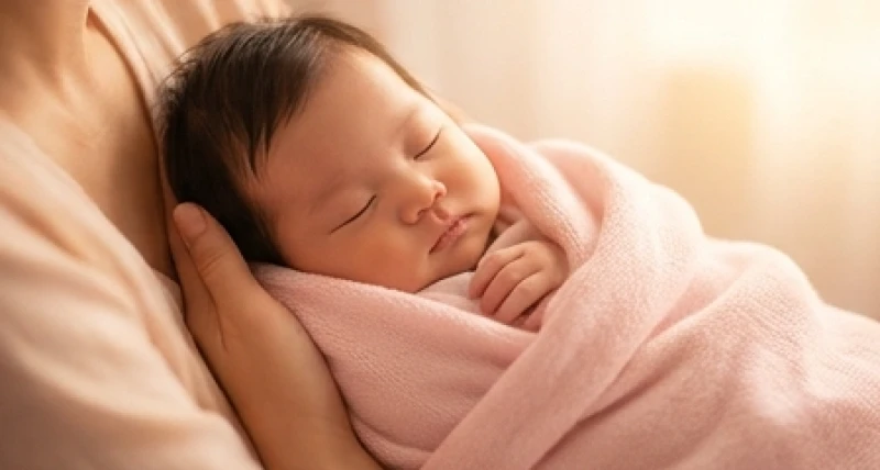 Mơ thấy bế em bé: Giải mã điềm báo và con số may mắn 4 Bé gái sơ sinh nhắm mắt ngủ bình yên gợi lên sự cân bằng và chữa lành nội tâm
