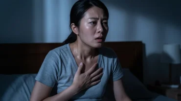 Người mẹ hốt hoảng tỉnh giấc giữa đêm khuya sau khi trải qua giấc mơ bị lạc mất con đầy sợ hãi