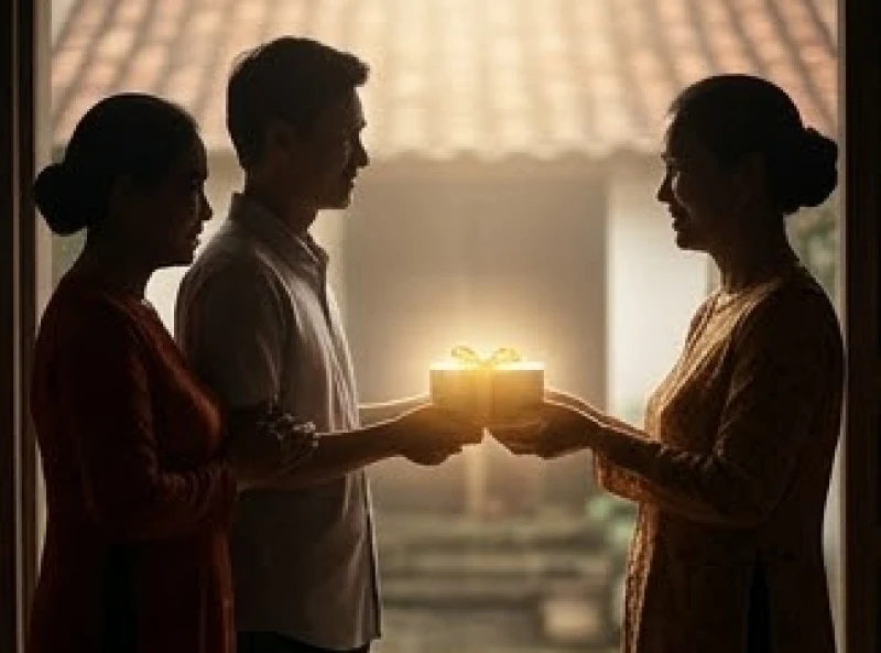 Hình ảnh cha mẹ trao tiền cho con cái mang điềm báo cân bằng tâm lý và đánh giá lại kỳ vọng của gia đình