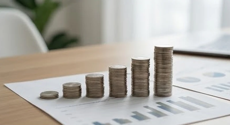 Mơ thấy nhổ răng sâu: Điềm báo thanh lọc vận xui và con số tài lộc 5 Những đồng xu xếp chồng ngay ngắn cạnh biểu đồ trên bàn làm việc tượng trưng cho sự phát triển tài lộc bền vững