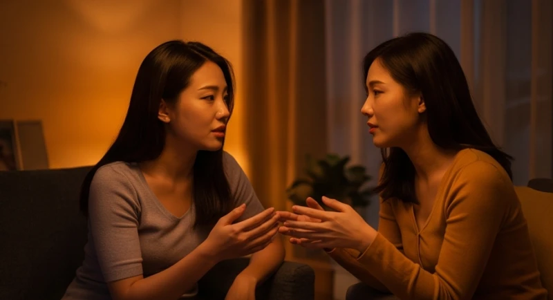 Mơ Thấy Quan Hệ Đồng Giới: Đọc Vị Tâm Lý Ẩn Giấu & Điềm Báo 5 Hai người bạn thân cùng giới tâm sự chân thành, biểu thị sự gắn kết cảm xúc vượt mức bình thường trong mơ