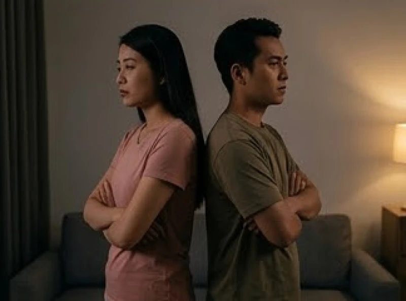 Mơ thấy rụng răng hàm dưới: Điềm báo, bộ số và cách hóa giải 4 Hai người bạn Việt Nam đang quay lưng lại với nhau thể hiện sự rạn nứt trong mối quan hệ