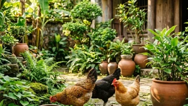 Biểu tượng tam tài và sự cân bằng phong thủy trong giấc mơ thấy 3 con gà