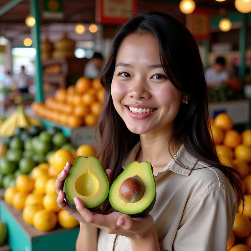 Mơ thấy ăn bơ chín ngon lành