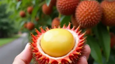Mơ thấy ăn chôm chôm chín