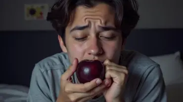 Mơ thấy ăn mận thối