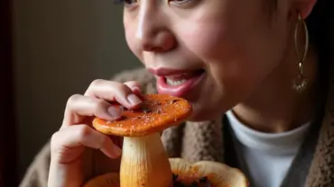Mơ thấy ăn nấm linh chi