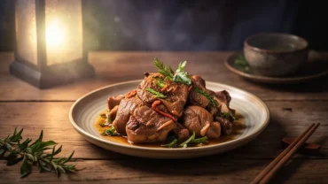 Món ăn chế biến từ thịt rắn tượng trưng cho sự chuyển hóa năng lượng và giải mã điềm báo khi mơ thấy ăn thịt rắn
