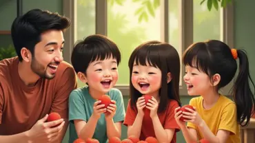 Mơ thấy ăn vải cùng gia đình