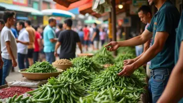 Mơ thấy bán đậu đũa tươi tốt