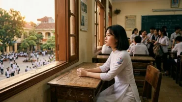 Bức tranh minh họa thông điệp tâm lý và điềm báo chi tiết khi mơ thấy bạn học cấp 3 xuất hiện trong giấc ngủ