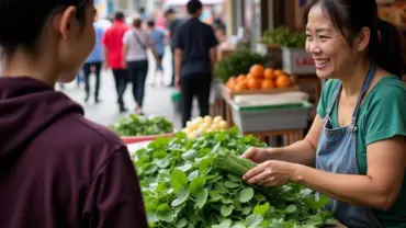 Mơ thấy bán lá lốt cho khách