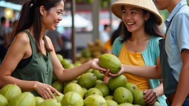 Mơ thấy bán mãng cầu cho khách