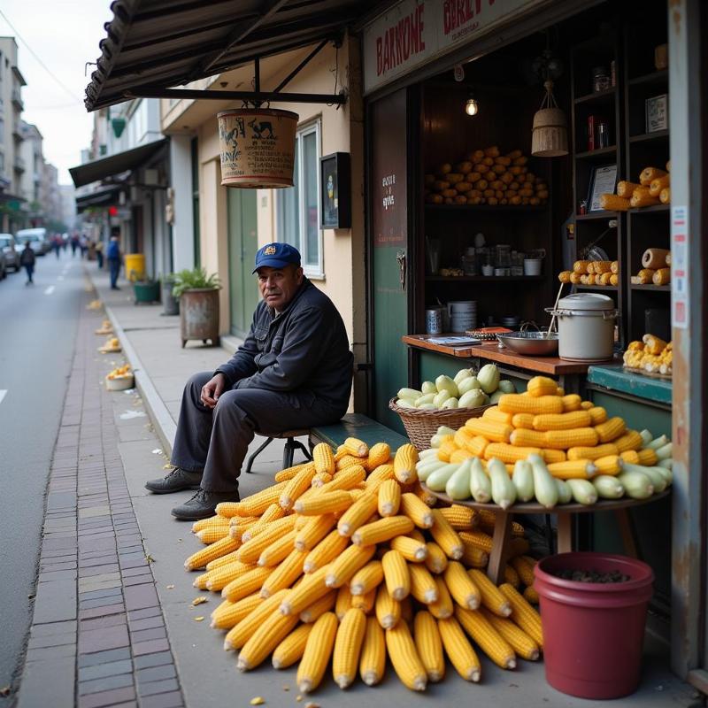 Mơ thấy bán ngô ế ẩm