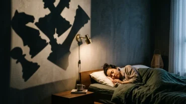 Hình ảnh minh họa cho giấc mơ thấy bắn nhau thể hiện trạng thái căng thẳng tột độ của hệ thần kinh trong lúc ngủ