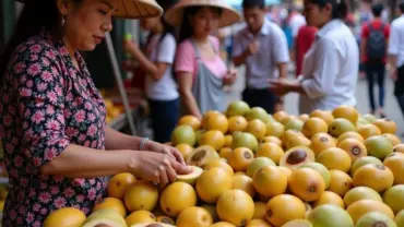 Mơ thấy bán sapoche ở chợ Bến Thành