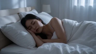 Người phụ nữ nằm ngủ thao thức trằn trọc khi mơ thấy bị sảy thai có máu