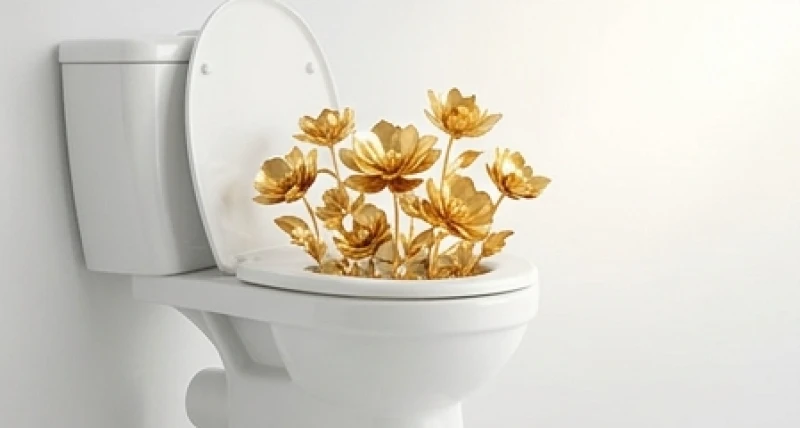 Các mức độ rủi ro tài chính tương ứng với trạng thái của bồn cầu trong giấc mơ