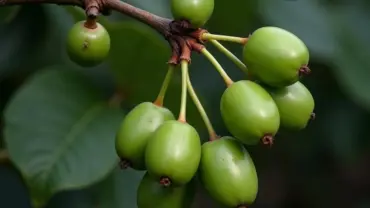 Mơ thấy cà phê xanh rụng