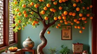 Mơ thấy cây quất sai trĩu quả trong nhà