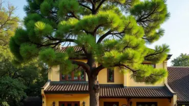 Mơ thấy cây thông xanh trước nhà