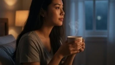Người phụ nữ thức giấc giữa đêm trong phòng ngủ ấm áp để giải mã ý nghĩa mơ thấy chết chóc