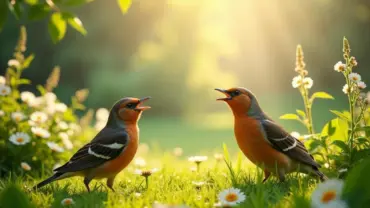 Mơ thấy chim hót líu lo trong vườn