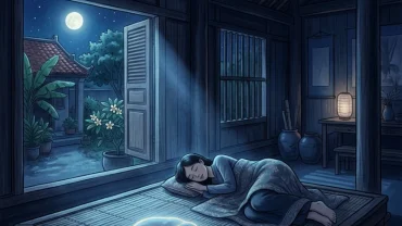 Hình ảnh tượng trưng cho ý nghĩa tâm lý và điềm báo khi bạn nằm mơ thấy chó con chết trong không gian yên tĩnh