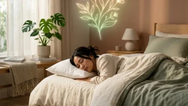 Hình ảnh người phụ nữ ngủ say mang ý nghĩa giải mã hiện tượng nằm mơ thấy có thai báo hiệu khởi đầu mới