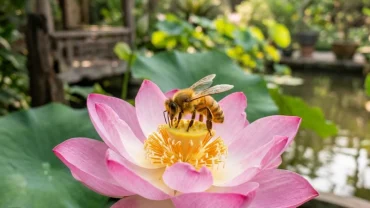 Hình ảnh minh họa chuyên sâu về điềm báo phong thủy và thông điệp tâm lý khi nằm mơ thấy con ong