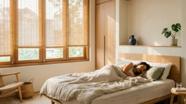 Hình ảnh phòng ngủ ngăn nắp tại Việt Nam giúp hạn chế tình trạng mơ thấy côn trùng khi ngủ