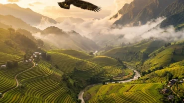 Điềm báo cát tường về sự thăng tiến công danh thông qua hình ảnh oai phong trong giấc mơ thấy đại bàng