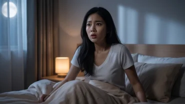Người phụ nữ tỉnh giấc trong trạng thái hoang mang khi nằm mơ thấy đàn ông dê mình giữa đêm