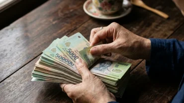 Hình ảnh minh họa cho điềm báo chiêm bao mơ thấy đếm tiền mang lại tài lộc thịnh vượng