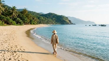 Hình ảnh minh họa ý nghĩa tâm lý và điềm báo sự nghiệp khi bạn mơ thấy đi biển trong giấc ngủ