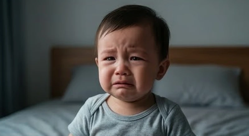 Bé trai khóc nấc ốm yếu cảnh báo người mơ cần cẩn trọng rà soát lại các quyết định đầu tư và giảm tải áp lực tâm lý