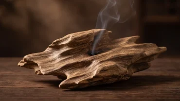 Khối gỗ trầm hương tự nhiên quý hiếm phát ra luồng sinh khí mạnh mẽ