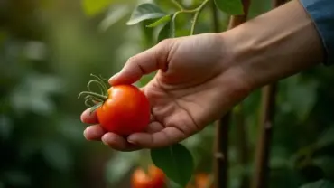 Mơ thấy hái cà chua