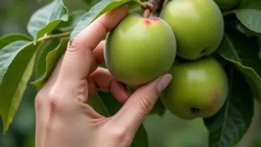 Mơ thấy hái đào xanh
