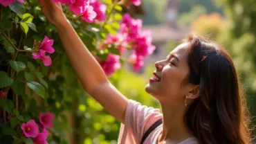 Mơ thấy hái hoa giấy rực rỡ