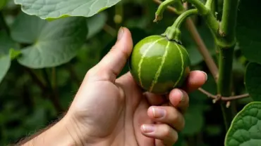 Mơ thấy hái mướp nhỏ