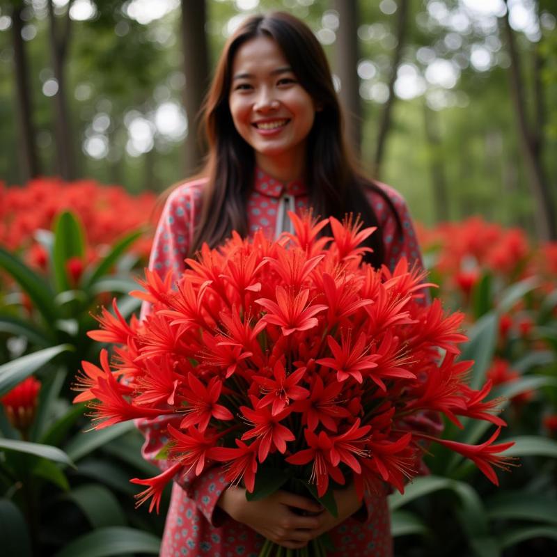 Mơ thấy hái nhiều hoa gạo