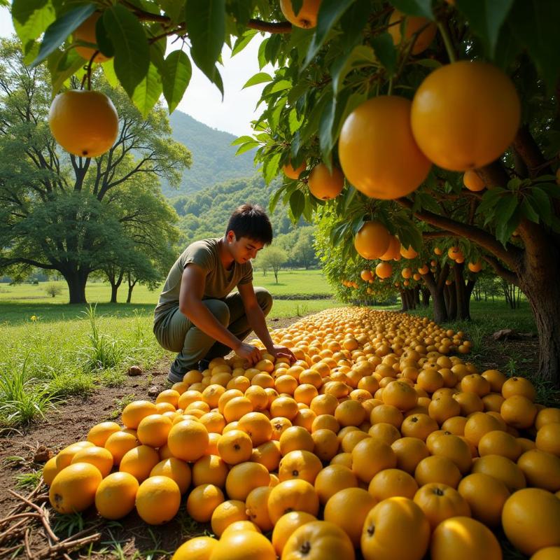 Mơ thấy hái roi chín mọng